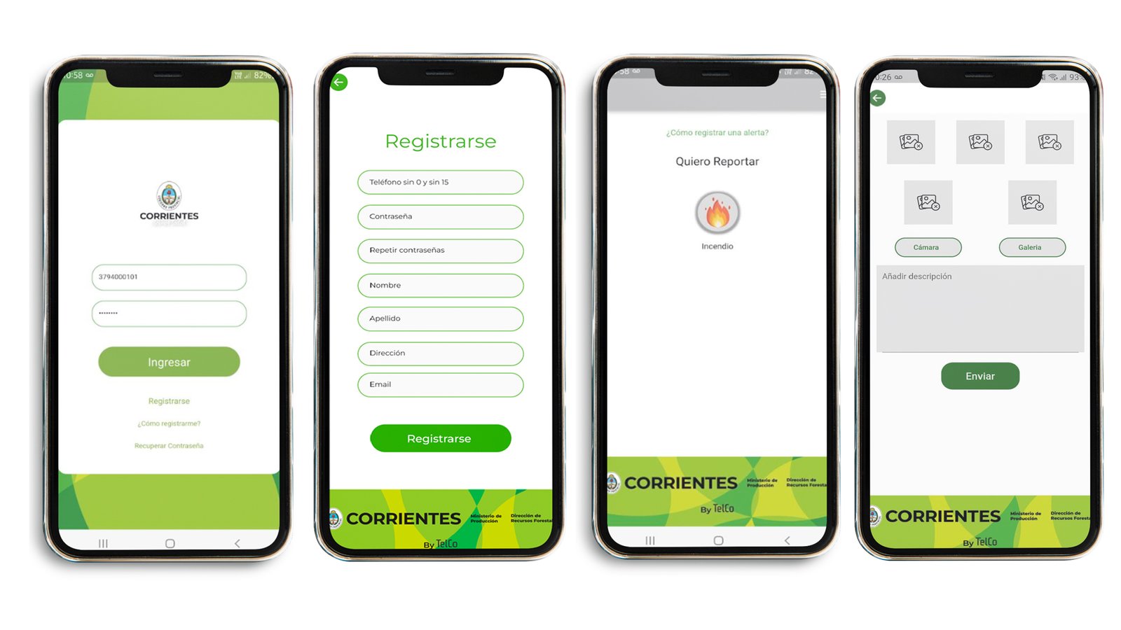 Descargá la app “Corrientes Alertas” para combatir incendios rurales