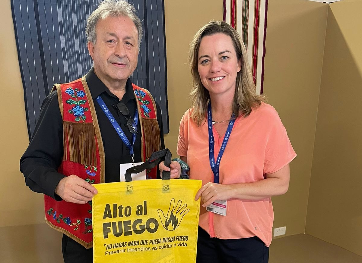 La exitosa campaña Alto al Fuego fue presentada en la COP28 en Dubai